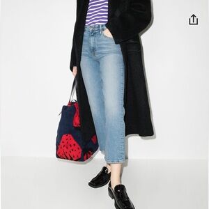 Re/done ‘70s crop straight leg jeans 25
